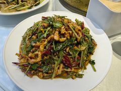 香辣肉丝-萍香大厨·葱烧大鱼头(解放北路店)