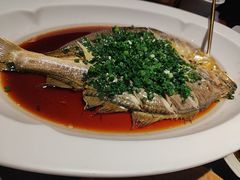 葱烧大黄鱼-锦府园·新台州菜(合生汇店)