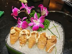 腐皮蟹子沙律-叙亨轩海鲜火锅