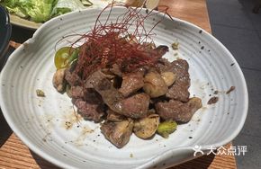 Wasabi Angus Beef Ribs with Stir-fried Mushrooms