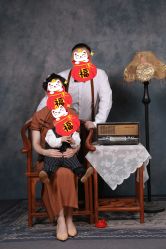 -时光纪亲子全家福照相馆(静安店母女写真父母纪念照)