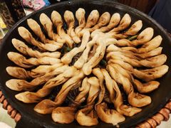 排骨豆角卷子-华盛园卷子王农家菜水库鱼