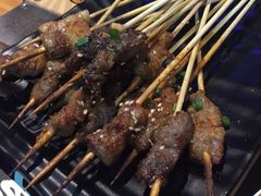 -路边摊小炉子烧烤