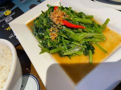 秘制虾酱炒空心菜-帕蓝·暹罗料理(曲阳店)