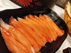 蟹柳-鲜入围煮花胶鸡海鲜火锅