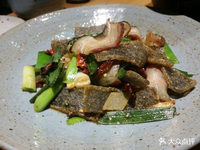 北京黔菜大師(國瑞購物中心店)蕨粑炒臘肉圖片 - 第3003張