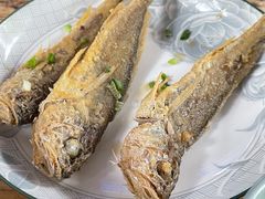 干煎小黄鱼-小河无名面馆