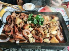 明虾牛蛙-蛙舍·炭烧牛蛙(东百中心店)
