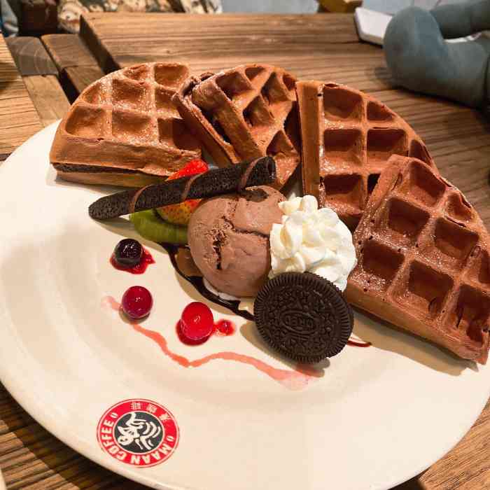 漫咖啡(鸿翔路店)-"味道不错,一款饮品,是冰的巧克力冰沙,具.