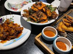 油爆基围虾-老头儿油爆虾·知味杭州(爱琴海购物中心)