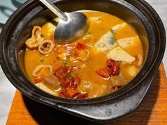 臭豆腐肥肠煲-小菜园新徽菜(宜兴八佰伴店)