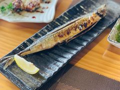 烤秋刀鱼-悦和餐厅(CBD玉米楼店)