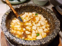 石锅鸡汤豆腐-绿茶餐厅(西单老佛爷店)