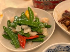 荷兰豆百合炒虾仁-龟兹KUCINA·新疆菜(前滩L+PLAZA店)