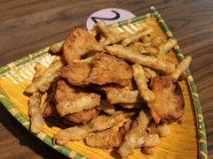 炸藕盒炸芸豆-向民炒鸡老店(金泰华府店)