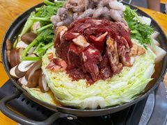 -枣玛露炭火烤肉脊骨锅