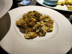 香椿炒蛋-老头儿油爆虾(星光一期店)