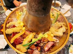 腊味铜锅-岳记兴隆·青城腊排铜火锅(创始店)