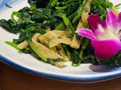 菠菜拌面筋-品回味清真西北楼(宁波首店)