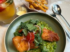 春季烩米形意粉配脆炸鱼柳-gaga(金地威新中心店)