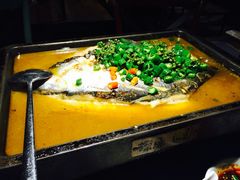 混椒馋嘴味烤鱼-探鱼·鲜青椒爽麻烤鱼(中天广场店)