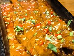 石板辣焖鳕鱼-朴老五延边大冷面(二道店)