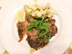 热熏三文鱼配刀豆色拉-宜家·瑞典风味餐厅(北京西红门店)