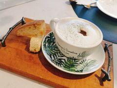 卡布奇诺蘑菇奶油浓汤-开间茶馆·围炉煮茶