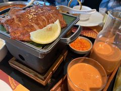 炭烤秘制猪颈肉-simply thai天泰(静安嘉里中心店)