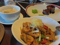 传统油爆虾-杭州西子湖四季酒店·金沙厅