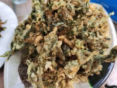 炸花椒盐-丽泽山庄·生态怀柔菜·虹鳟鱼(红螺寺店)