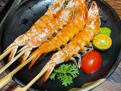 盐烤大虾-小川洋风料理(街道口店)