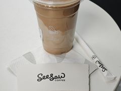 茉莉生椰拿铁-Seesaw Coffee(深圳万象天地店)