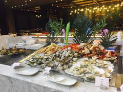 自助取餐区-上海虹桥宾馆味翠餐厅