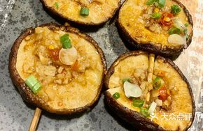 White Mushroom Skewers