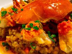 咸蛋肉饼蒸膏蟹-三利音·东方司宴(外滩店)