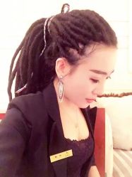 -Park Salon脏辫羽毛接发