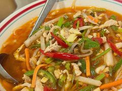 肉丝汤豆皮-菁菁有味湖北恩施菜