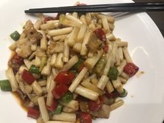 酸辣藕尖肉丁-锦粤宫·精致粤菜(深圳北站店)