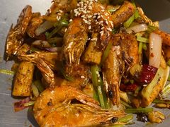 石锅蒜蓉虾（小）-小菜园新徽菜(合肥滨湖世纪金源店)
