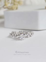 -JKHappiness培育钻石钻戒婚戒定制(天河国贸店)