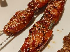 蜜汁鸡翅-羊门客在·烤盐池滩羊·川菜