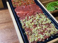 三味牛肉拼盘-巴邑火锅·鲜切牛肉(萧山银隆店)