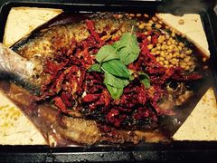 -探鱼·鲜青椒爽麻烤鱼(广州欣荣广场店)
