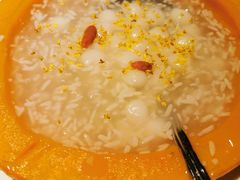 南瓜酒酿小圆子-玫瑰厅上海菜(兴国路店)