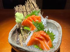 三文鱼刺身-鳗鱼家·深夜食堂(军博店)
