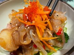 日式生菜丝海蜇色拉-大渔铁板烧(中山路八佰伴店)