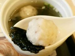 紫菜鱼丸汤-永和大王(蛙嫩紫苏香·军博店)