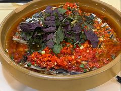紫苏碎鱼头-笨罗卜浏阳菜馆(太平街店)
