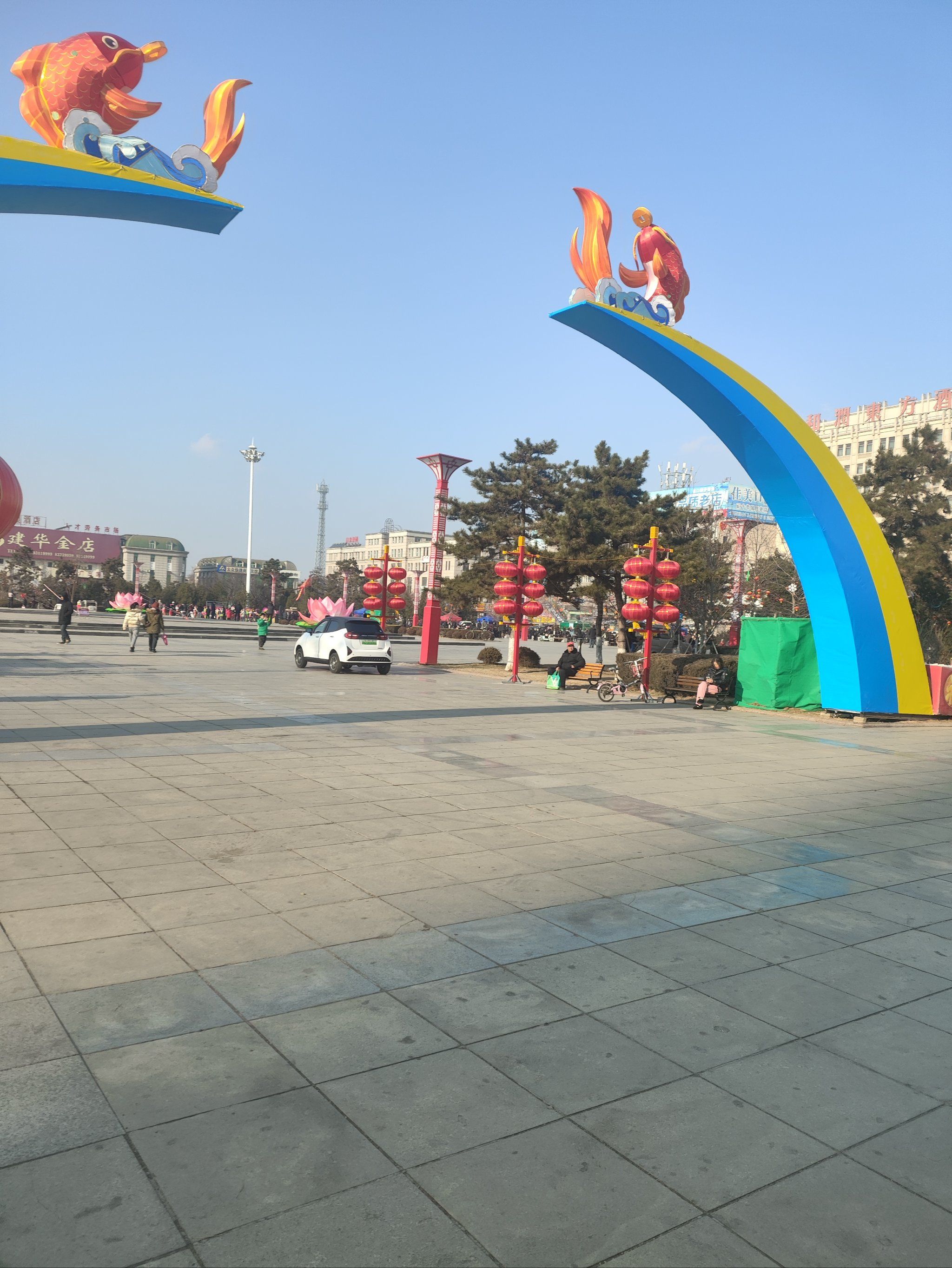 我的家乡大连市普兰店区火车站多每呀,我爱家乡